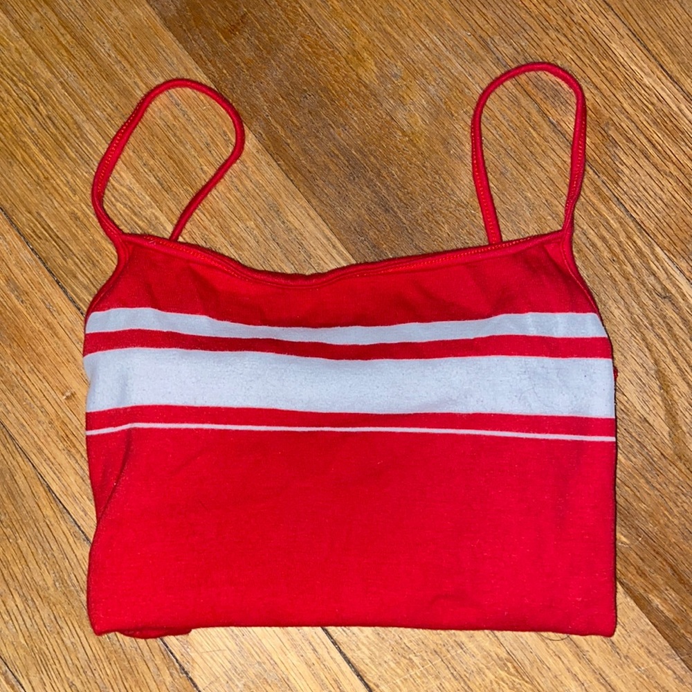 Red Crop Top